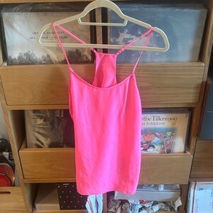 J. Crew Neon Pink Camisole Top